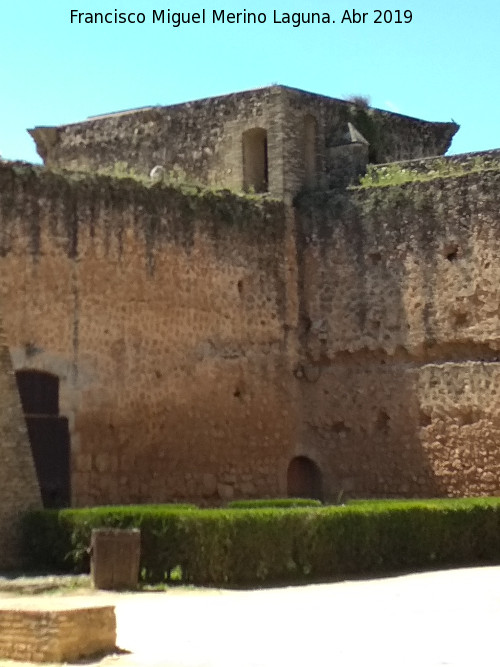 Castillo de los Guzmanes. Torre Suroeste - Castillo de los Guzmanes. Torre Suroeste. Intramuros