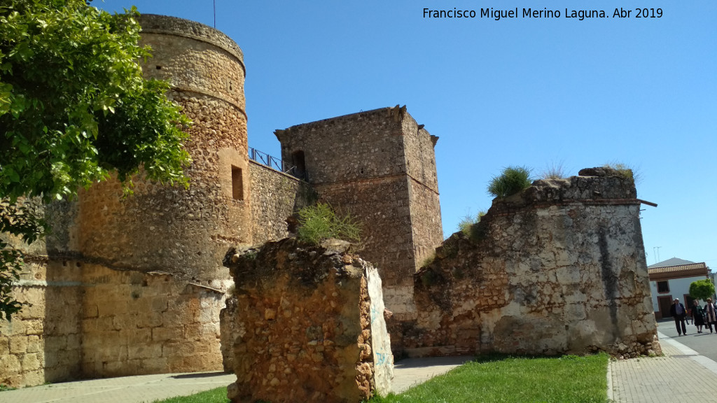 Castillo de los Guzmanes. Torre Circular Sur - Castillo de los Guzmanes. Torre Circular Sur. Situacin