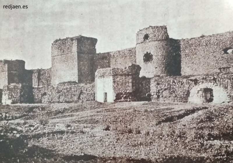 Castillo de los Guzmanes. Torre Sur II de la Barbacana - Castillo de los Guzmanes. Torre Sur II de la Barbacana. Foto antigua