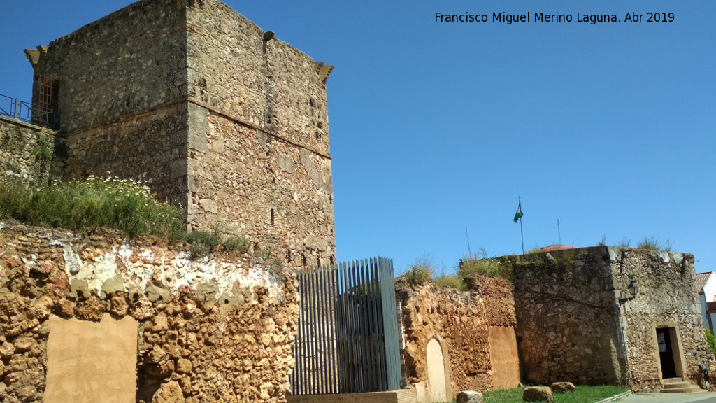 Castillo de los Guzmanes. Torre Sureste de la Barbacana - Castillo de los Guzmanes. Torre Sureste de la Barbacana. Situacin