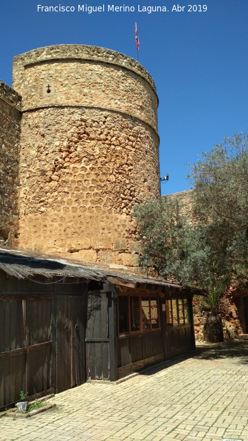 Castillo de los Guzmanes. Torre Circular Este - Castillo de los Guzmanes. Torre Circular Este. 