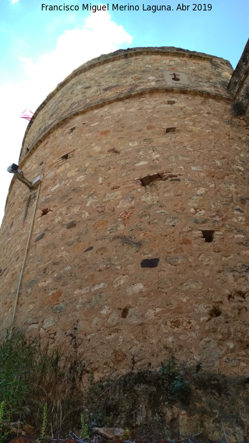 Castillo de los Guzmanes. Torre Circular Este - Castillo de los Guzmanes. Torre Circular Este. 