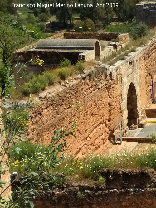 Muralla de Niebla. Puerta de Sevilla - Muralla de Niebla. Puerta de Sevilla. 