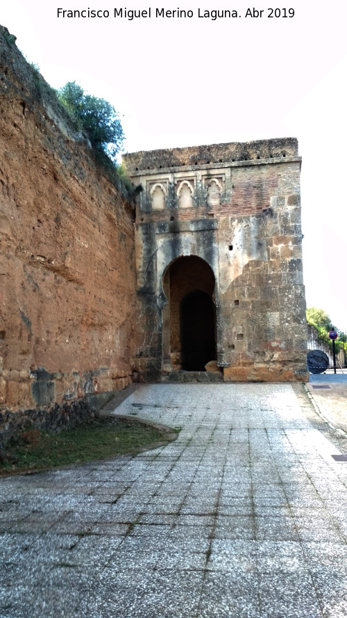 Muralla de Niebla. Puerta de Sevilla - Muralla de Niebla. Puerta de Sevilla. 