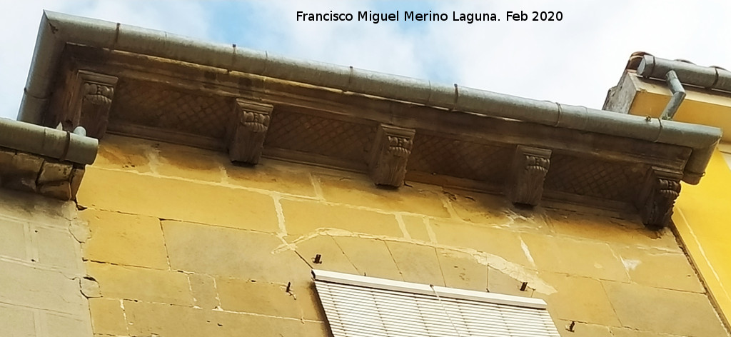 Casa de la Calle Real n� 49 - Casa de la Calle Real n� 49. Alero