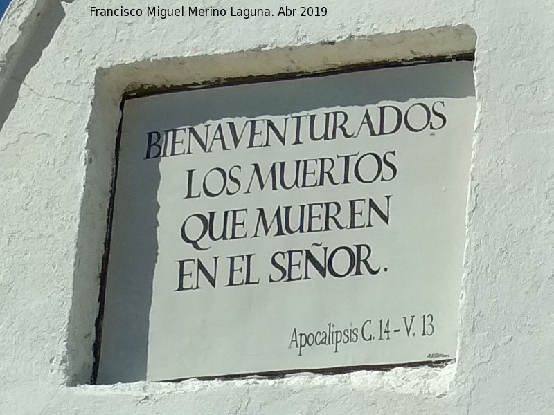 Cementerio del Pozuelo - Cementerio del Pozuelo. 