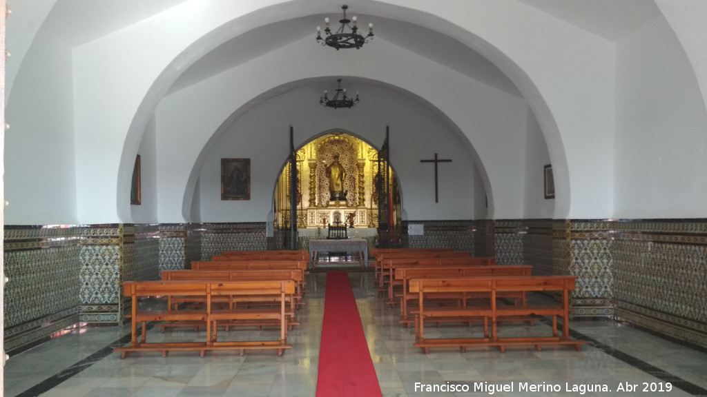 Ermita de San Vicente - Ermita de San Vicente. Interior