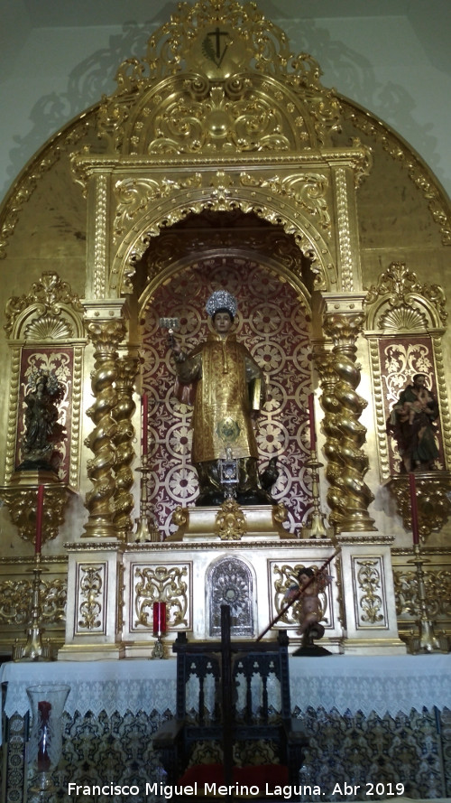 Ermita de San Vicente - Ermita de San Vicente. Retablo