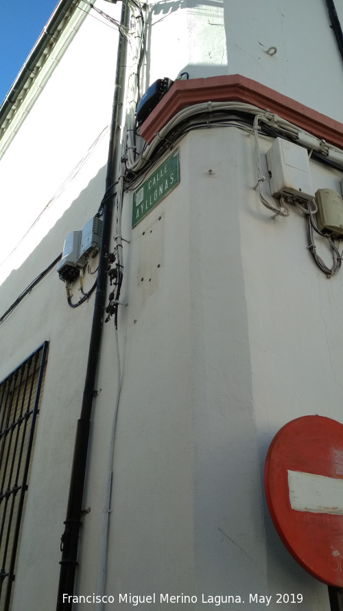 Casa de la Calle Santa Ana n 1 - Casa de la Calle Santa Ana n 1. Esquina