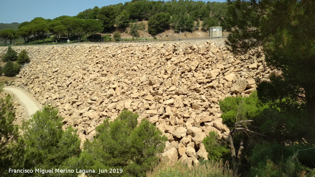 Pantano del Guadalhorce - Pantano del Guadalhorce. Presa