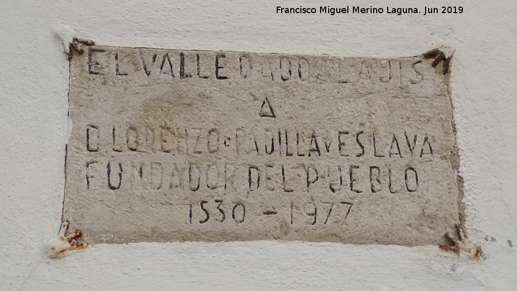 1530 - 1530. Palacio del Conde de los Corbos - Valle de Abdalajis