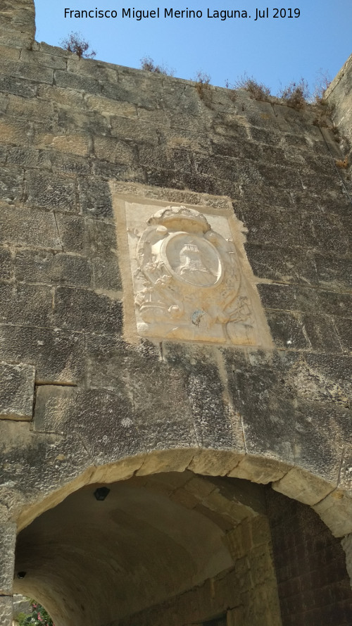 Castillo de Santa Brbara. Puerta del Tercer Recinto - Castillo de Santa Brbara. Puerta del Tercer Recinto. 