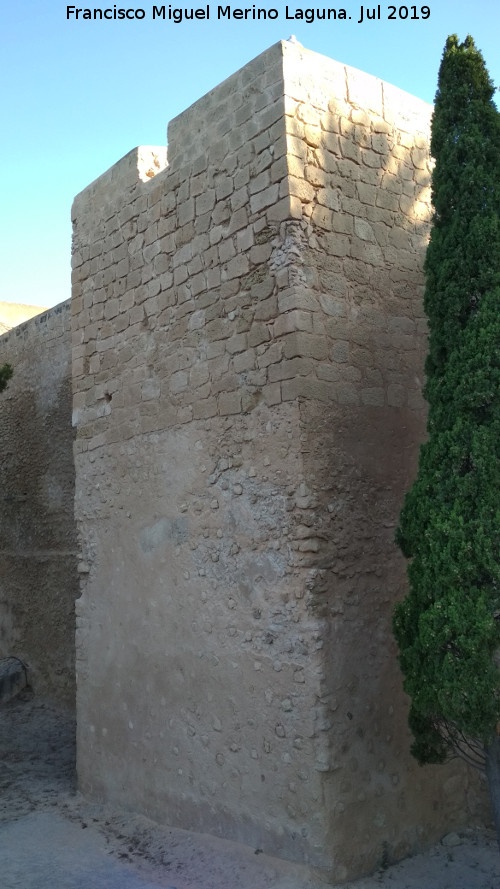 Castillo de Santa Brbara. Torre del Colomer - Castillo de Santa Brbara. Torre del Colomer. 