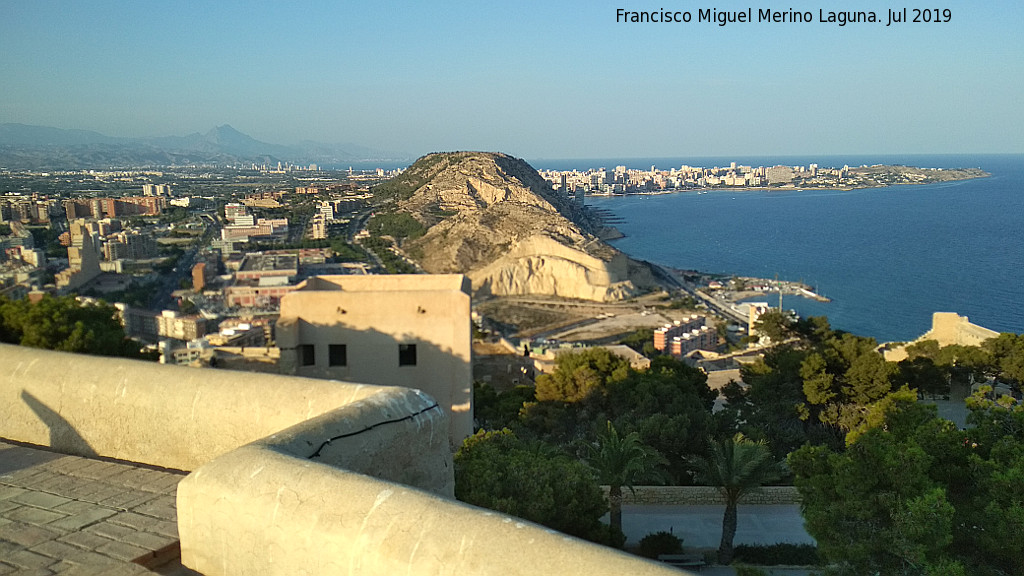 Castillo de Santa Brbara. Macho del Castillo - Castillo de Santa Brbara. Macho del Castillo. Vistas