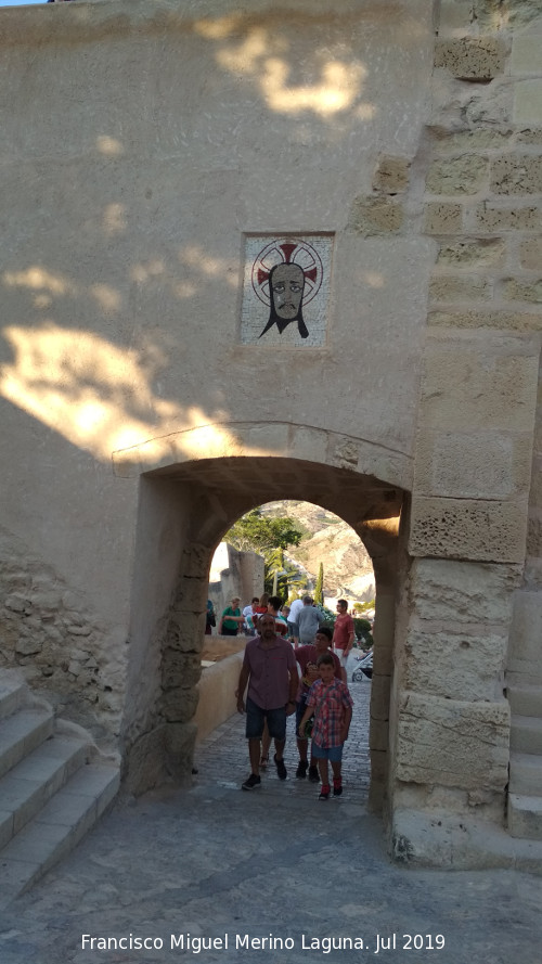 Castillo de Santa Brbara. Puerta del Segundo Recinto - Castillo de Santa Brbara. Puerta del Segundo Recinto. 