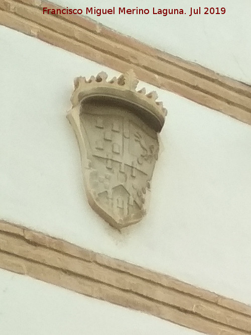 Palacio de los Marqueses de Cadimo - Palacio de los Marqueses de Cadimo. Escudo izquierdo