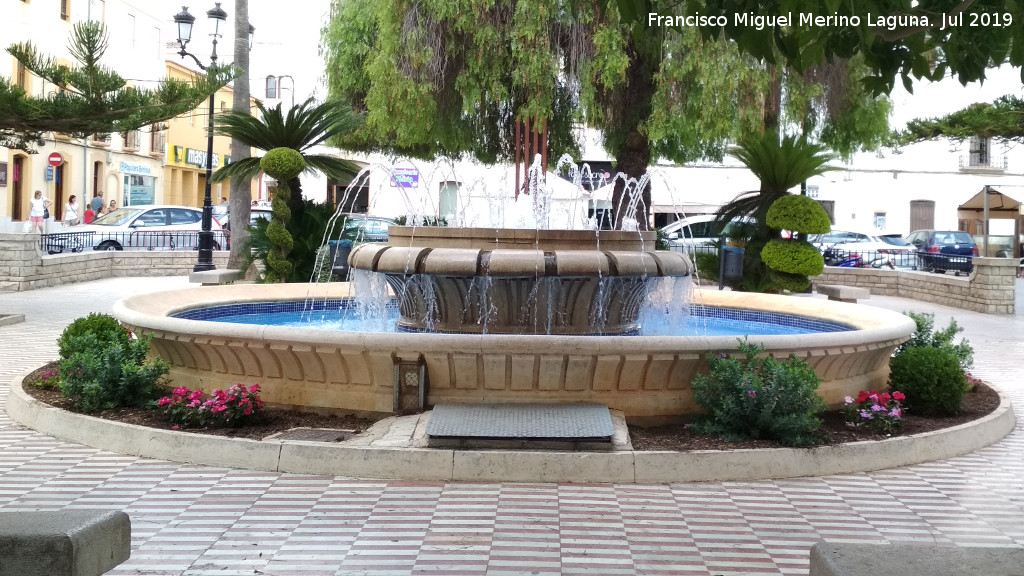 Fuente de la Plaza Jaime I - Fuente de la Plaza Jaime I. 