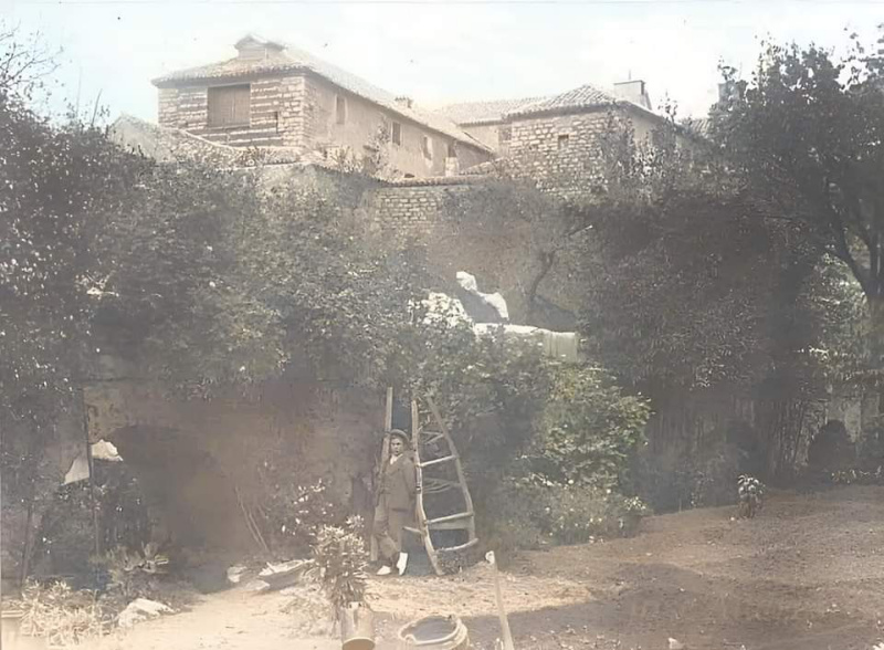 Acueducto romano de la Magdalena - Acueducto romano de la Magdalena. Foto antigua