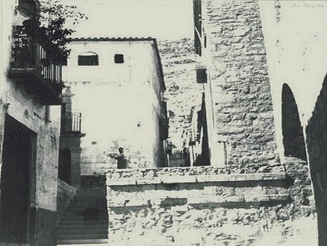 Calle San Lorenzo - Calle San Lorenzo. Foto antigua