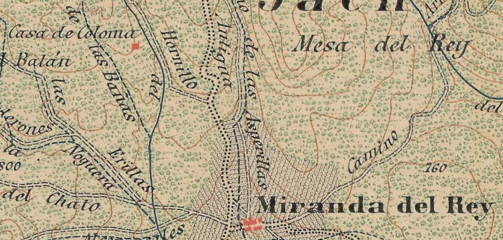 Cortijo del Jaral - Cortijo del Jaral. Mapa antiguo