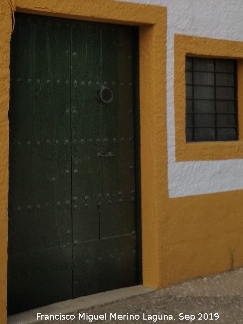 Cortijo Mendoza - Cortijo Mendoza. Puerta de clavazn