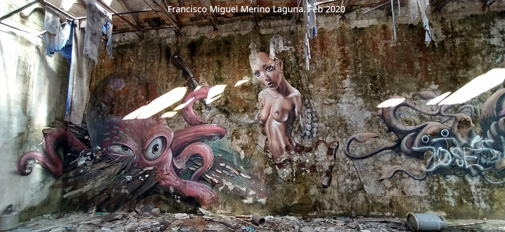 Grafiti Mujer y el Pulpo de la Cruz - Grafiti Mujer y el Pulpo de la Cruz. 