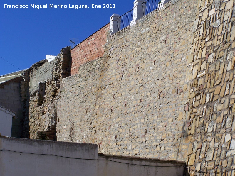 Castillo de Arjona - Castillo de Arjona. Restos del Antemuro del Alczar