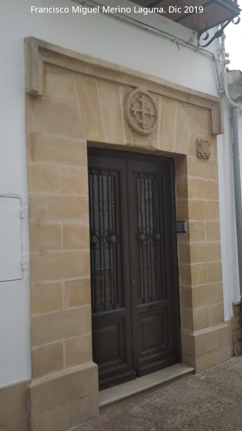 Casa de la Calle La Cruz n 11 - Casa de la Calle La Cruz n 11. Portada