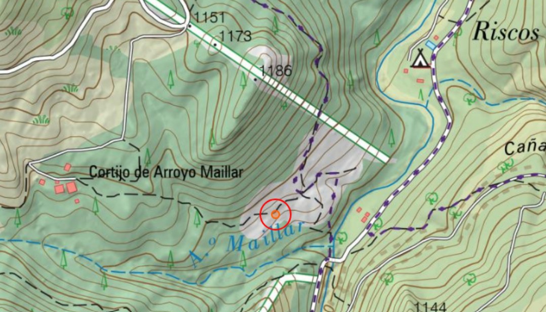 Cortijo de las Herrer�as - Cortijo de las Herrer�as. Mapa