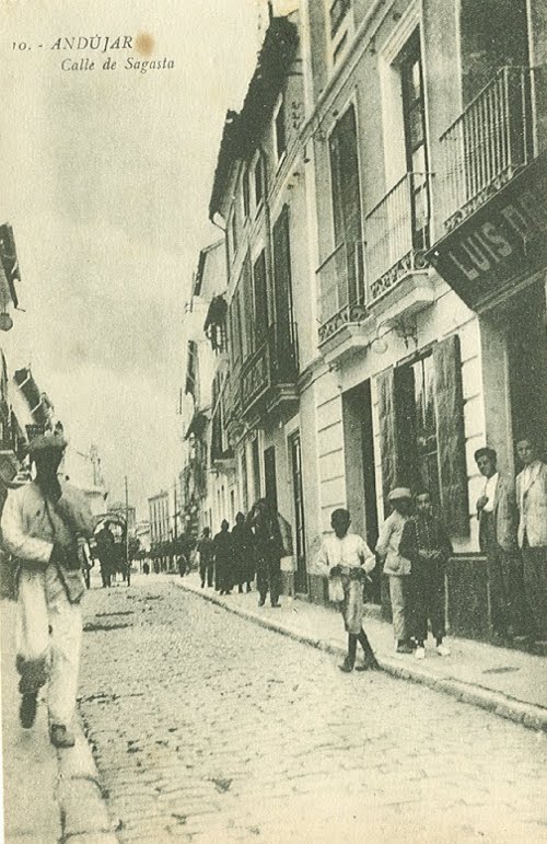 Calle Olleras - Calle Olleras. Foto antigua