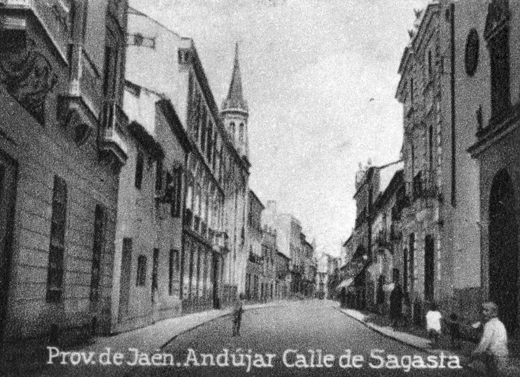 Calle Olleras - Calle Olleras. Foto antigua