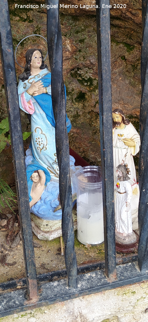 Hornacina de Santa M Elvira - Hornacina de Santa M Elvira. Im�genes