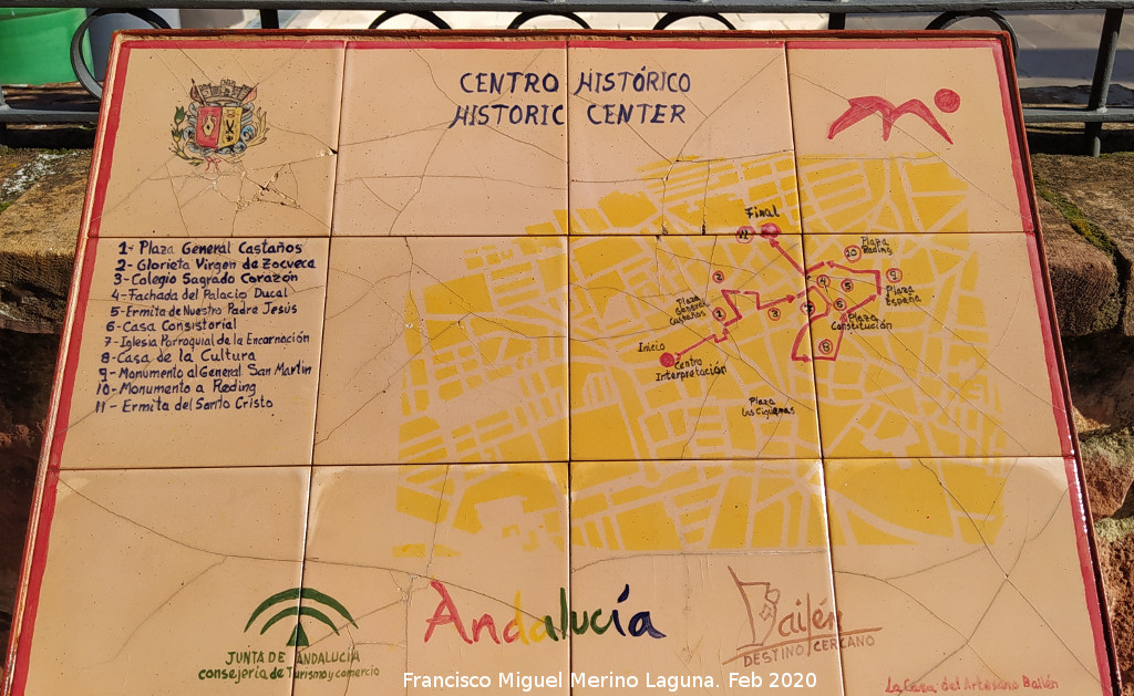 Ruta Centro Hist�rico - Ruta Centro Hist�rico. Placa