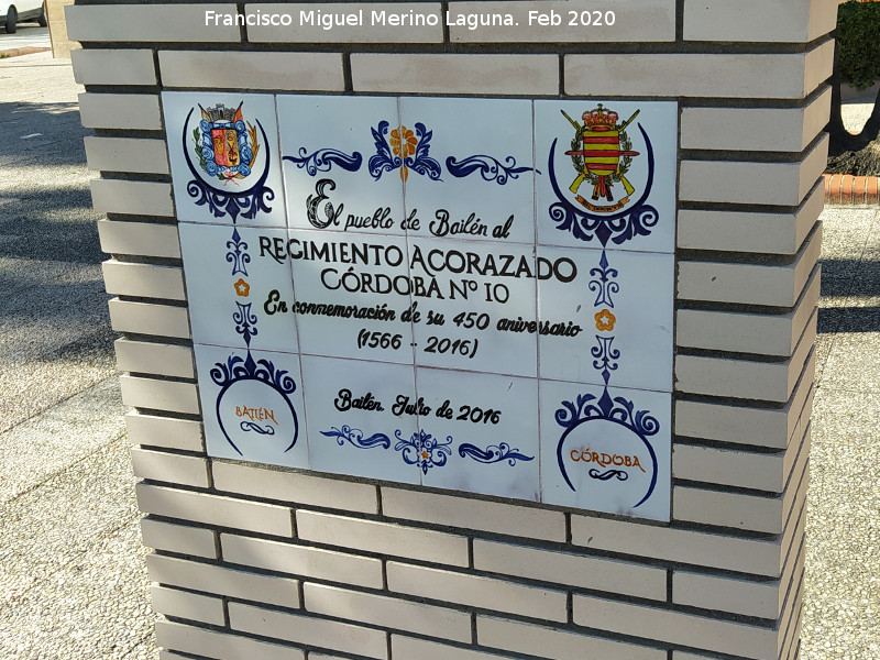 Monumento al Regimiento Acorazado C�rdoba n� 10 - Monumento al Regimiento Acorazado C�rdoba n� 10. 