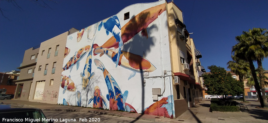 Grafiti Los Peces del Vivero - Grafiti Los Peces del Vivero. Situaci�n