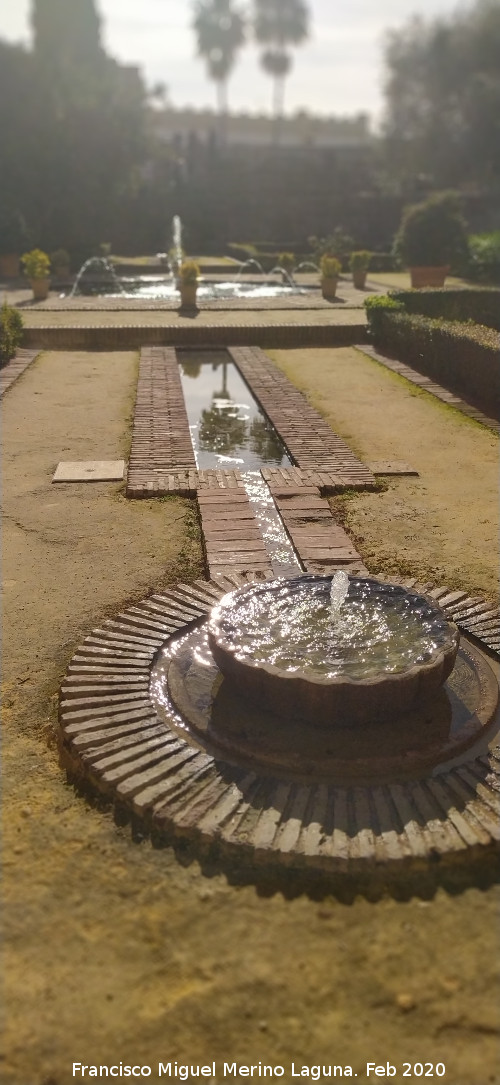 Alc�zar de Jerez. Jardines �rabes de San Fernando - Alc�zar de Jerez. Jardines �rabes de San Fernando. Fuentes