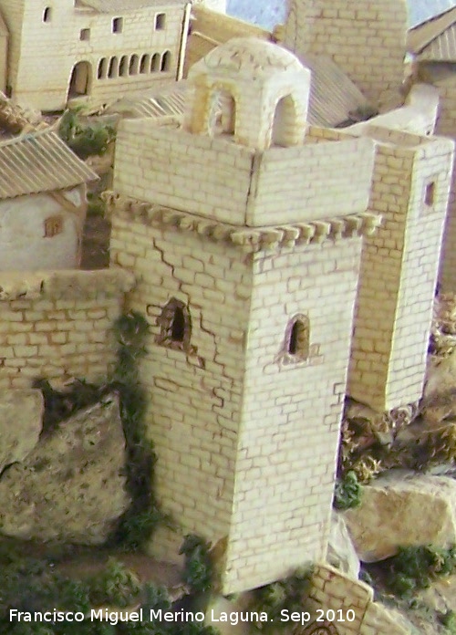 La Mota. Torre de la Crcel - La Mota. Torre de la Crcel. Maqueta