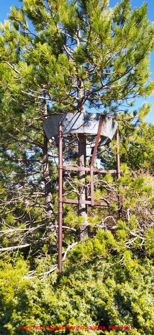 Antiguo Pluvi�metro de la Loma de Cagasebo - Antiguo Pluvi�metro de la Loma de Cagasebo. 