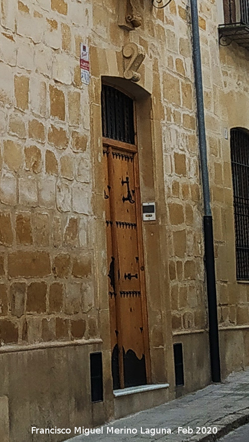 Casa de la Calle Obispo Cuevas n� 22 - Casa de la Calle Obispo Cuevas n� 22. Portada