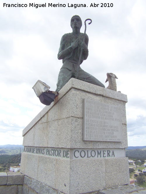 Monumento al pastor de Colomera - Monumento al pastor de Colomera. 
