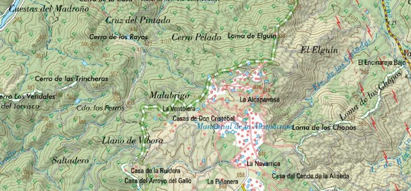 Malabrigo - Malabrigo. Mapa