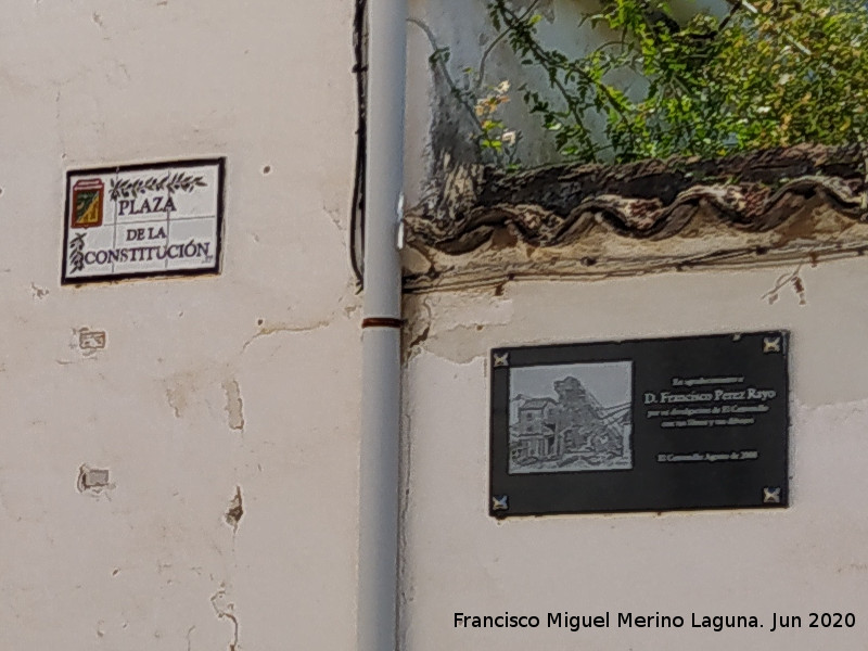 Plaza de la Constituci�n - Plaza de la Constituci�n. Placas
