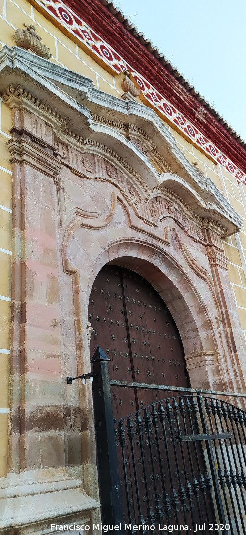 Iglesia de Santa Ana - Iglesia de Santa Ana. Portada lateral