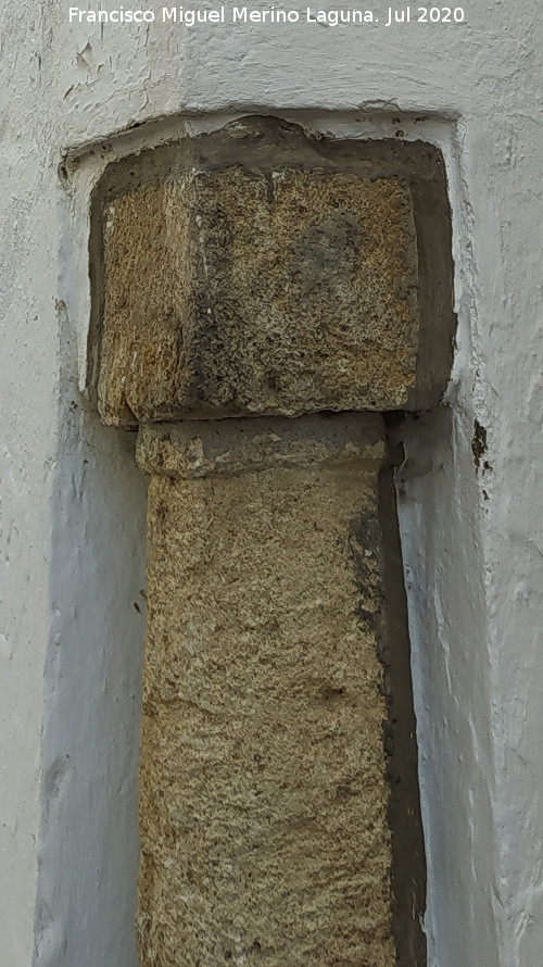 Arcos de la Calle Alonso de Baena - Arcos de la Calle Alonso de Baena. Capitel del Arco que da a la Calle De�n Espinosa