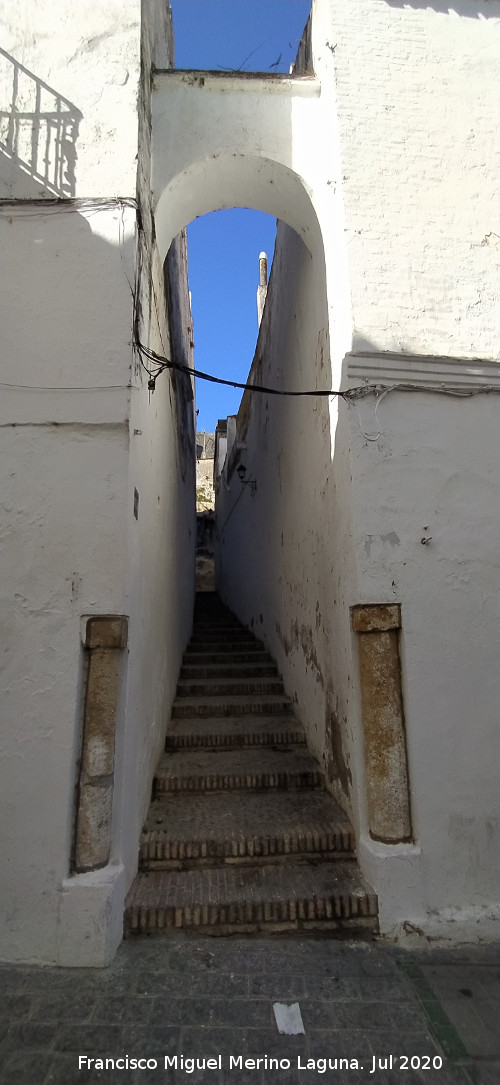 Calle Alonso de Baena - Calle Alonso de Baena. Arco a la Calle De�n Espinosa