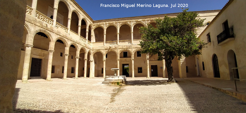 Castillo Palacio de los Ribera - Castillo Palacio de los Ribera. Patio