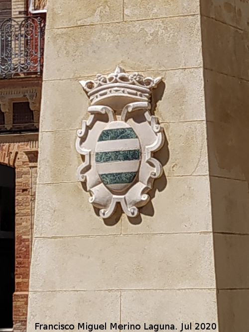 Monumento al Sagrado Coraz�n - Monumento al Sagrado Coraz�n. Escudo