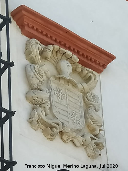 Casa Ord��ez - Casa Ord��ez. Escudo izquierdo