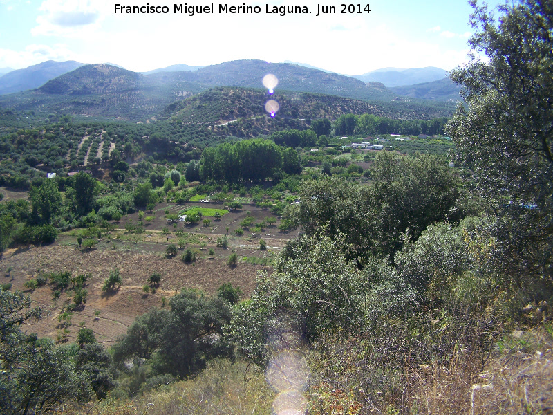 Ro San Juan - Ro San Juan. Vega del ro desde la Cogolla