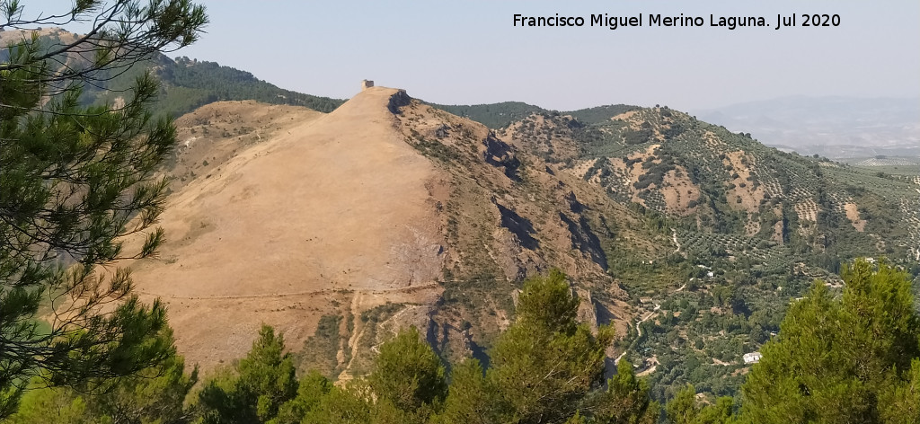 Pecho de Salvatierra - Pecho de Salvatierra. Desde el Camino Alto de la Quebrada